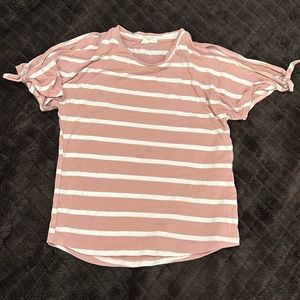 Girls cold shoulder top
